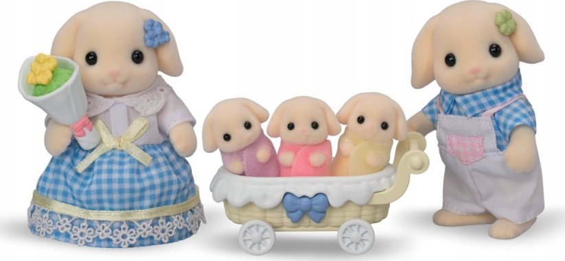 Papo Flora Rabbit Family