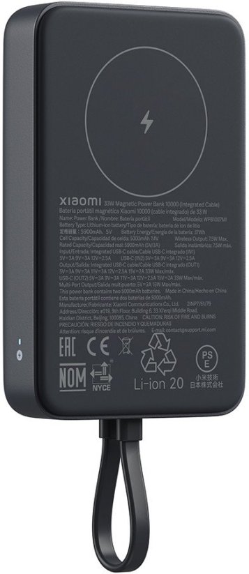 Xiaomi Xiaomi 33W Magnetic Power Bank 10000mAh, grey (DE)