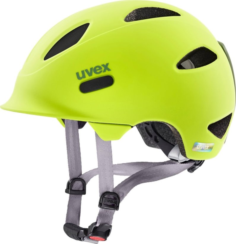 Uvex Šalmas Uvex oyo neon yellow-moss green matt-50-54CM