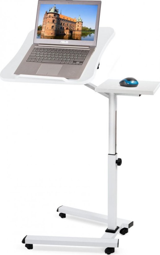 Kiti Prenosný stojan na laptop ergonomický, biely