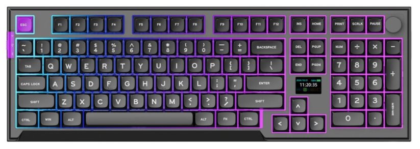 PREYON Silent claw red Gateron Red Pro (PSCR105B)