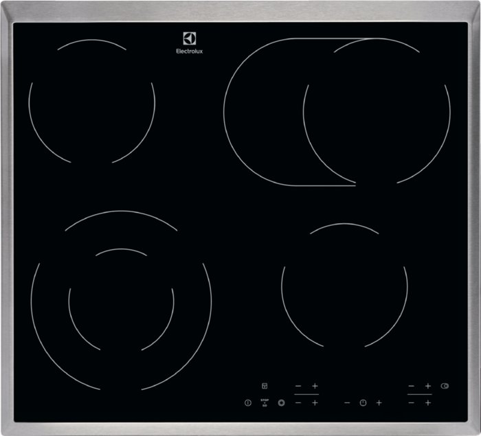 Hansa Akcija! Electrolux keramiskā  plīts  virsma EHF6346XOK