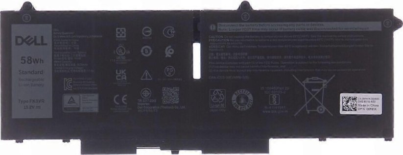 Dell 58Wh Lithium-ion battery for