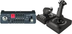 Logitech G Saitek Pro Flight Switch Panel USB (945-000012) + G X56 Hotas (945-000059)