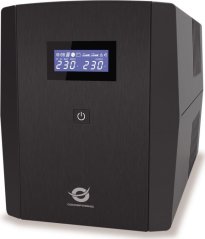 Conceptronic Conceptronic ZEUS08E zasilacz UPS Technologia line-interactive 1,5 kVA 900 W 6 x gniazdo sieciowe