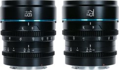 Sirui Sirui Cine Lens Nightwalker S35 Kit 16 & 75mm T1.2 RF-Mount Black