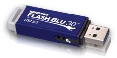 Verbatim Kanguru Solutions Kanguru ALK-FB30-64G - 64 GB - USB Type-A - 3.2 Gen 1 (3.1 Gen 1) - 145 MB/s - Obrotowy - Modrý