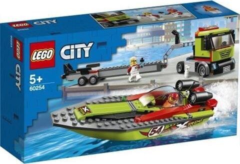 LEGO City transportér łodzi wyścigowej (60254)
