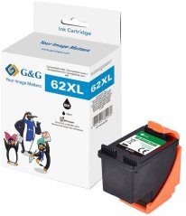 G&G XL- Patrone kompatybilny z HP 62XL/ C2P05AN Čierny