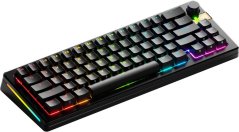 Glorious Glorious GMMK 3 Pro HE Wireless 65 % Custom Gaming-Tastatur - Pre-Built, ANSI (US), Fox HE Switches, schwarz