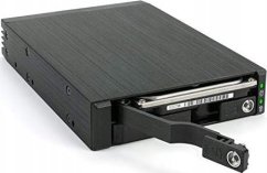 Fantec FANTEC MR-25DUAL, 2.5" SATA + SAS HDD/SSD removable frame, black