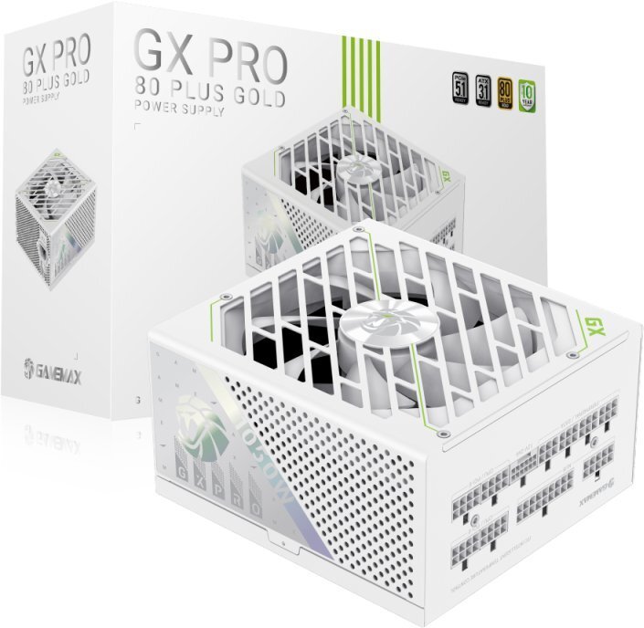 GameMax GX PRO 1050G WH 1050 W