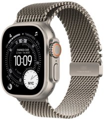 Apple Watch Ultra 3 GPS + Cellular 49mm prírodný titán - prírodný titánový milánsky ťah - M