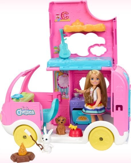 Mattel Kamper Chelsea Zestaw 2w1 (HNH90)