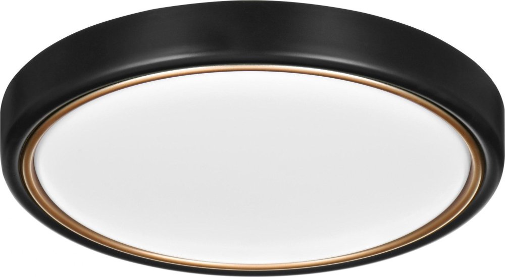Activejet Plafon LED Activejet AJE-VERDI B/G Black/Gold 23W