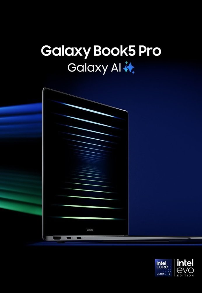 Samsung SAMSUNG Galaxy Book5 Pro 35,60cm 14Zoll Intel Ultra 7 256V 32GB LPDDR5x 1TB SSD Intel Arc W11P Grey
