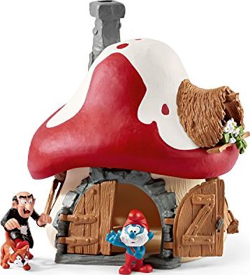Schleich Schleich 20803 Smerfy 20803-Smerfowy Domček z 2 figurkami