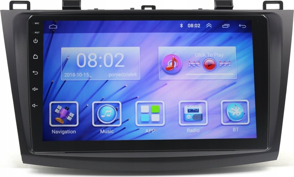 Maestro RADIO Navigácia GPS MAZDA 3 2009-2013 ANDROID