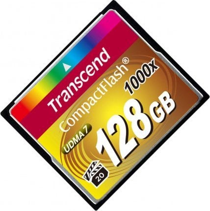 Transcend 1000x Compact Flash 128 GB  (TS128GCF1000)