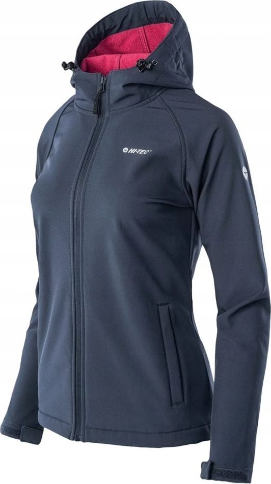 Hi-TEXT dámska Bunda softshell Hi-Tec Dámy Neti Tmavomodrá Rozmer M