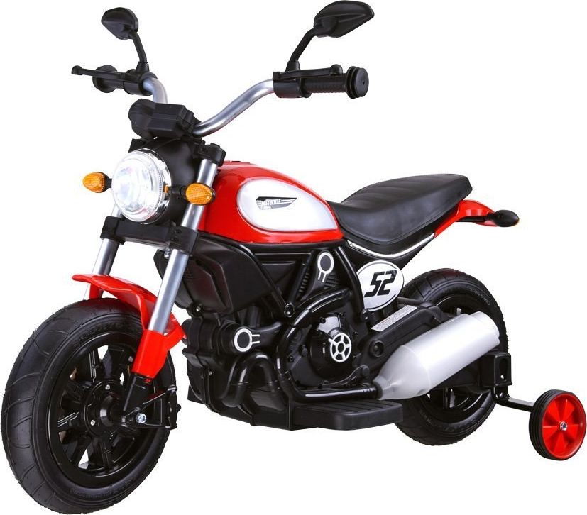 Jokomisiada STREET BOB detská elektrická motorka PA0235 Červená