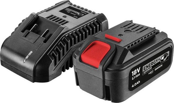 Graphite Zestaw Energy+: akumulator 4 Ah z ładowarką 58GE132