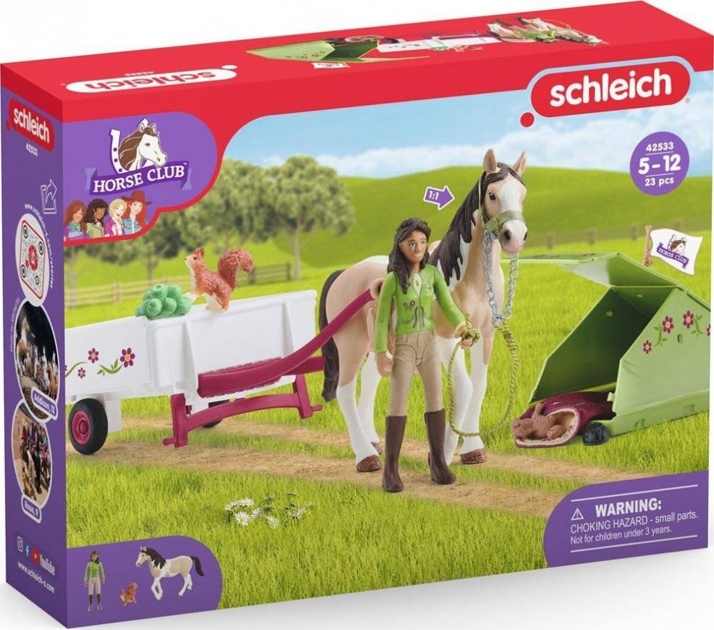 Schleich Schleich Horse Club Sarahs camping trip, toy figure