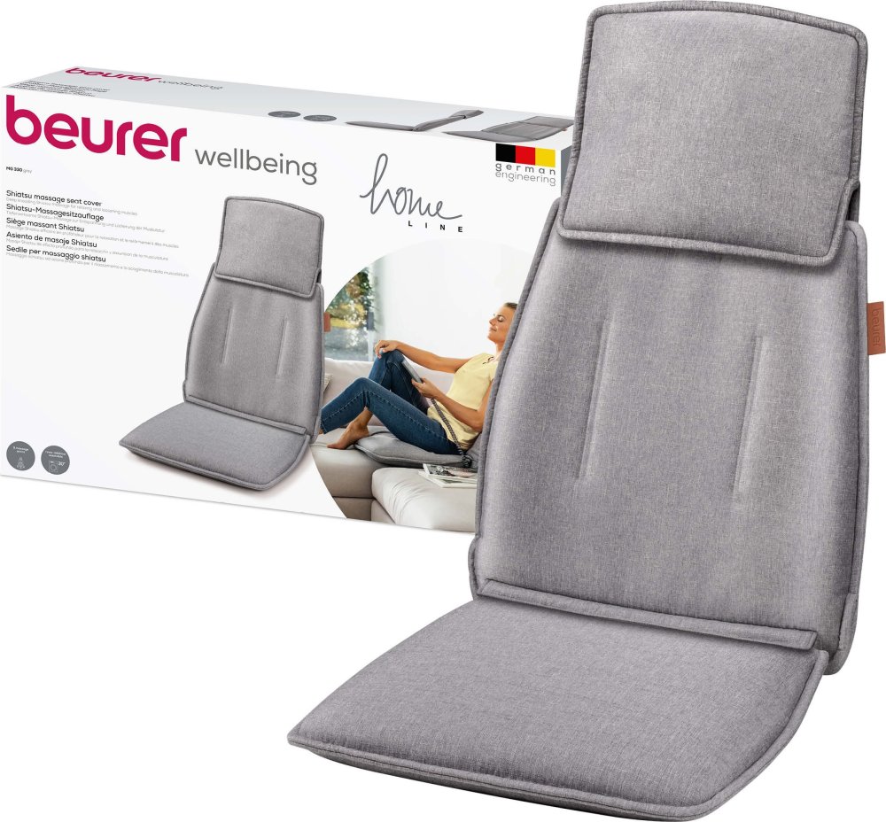Beurer Beurer MG 330 grey Shiatsu Massage Seat Cover