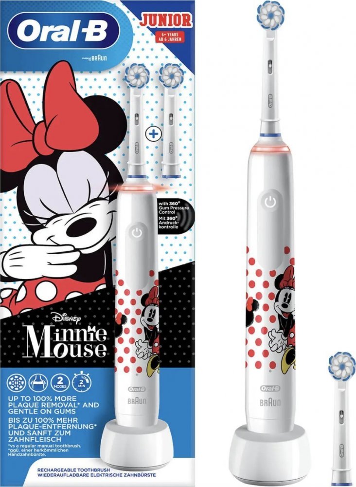 Oral-B Pro 3 Pro 3 Junior Minnie Mouse White