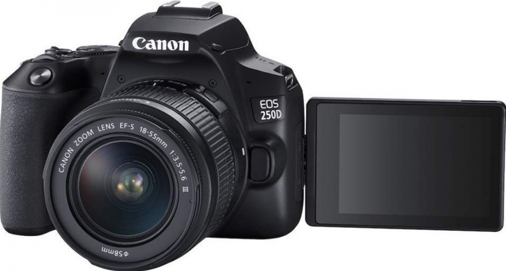 Canon EOS 250D EF/EF-S 18-55 mm F/4-5.6 DC III