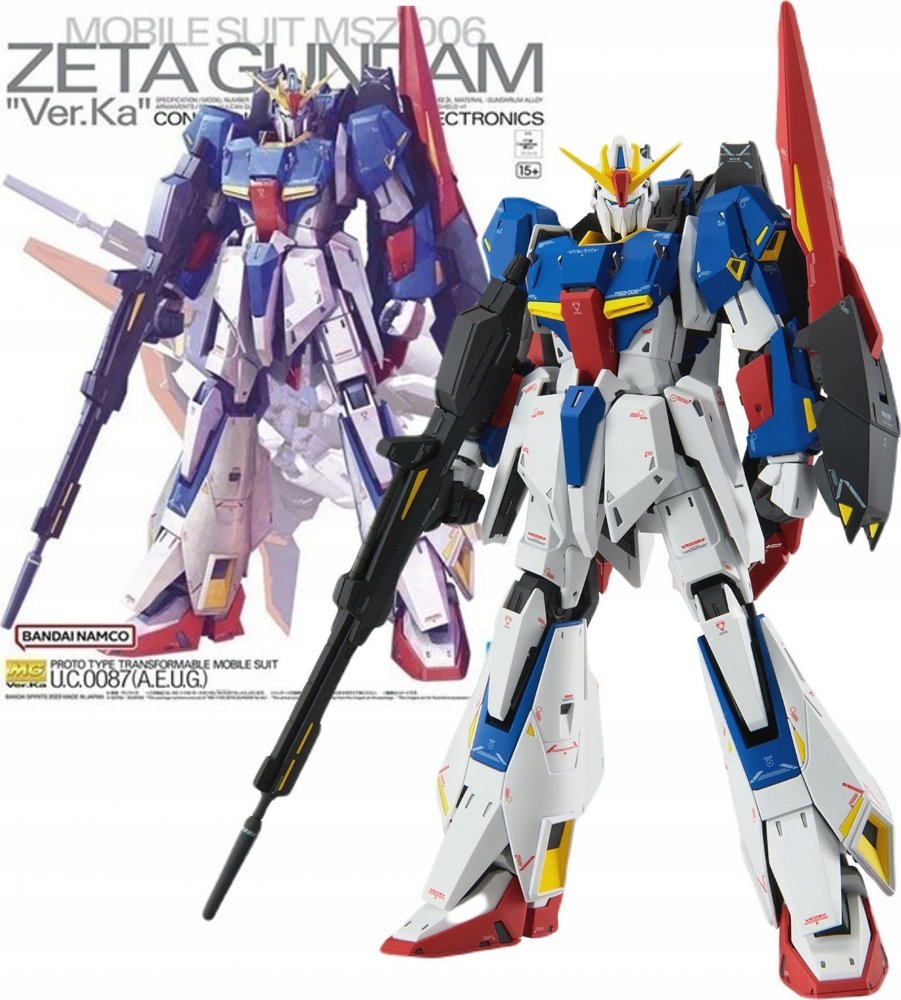 Bandai MG 1/100 ZETA GUNDAM Ver.Ka