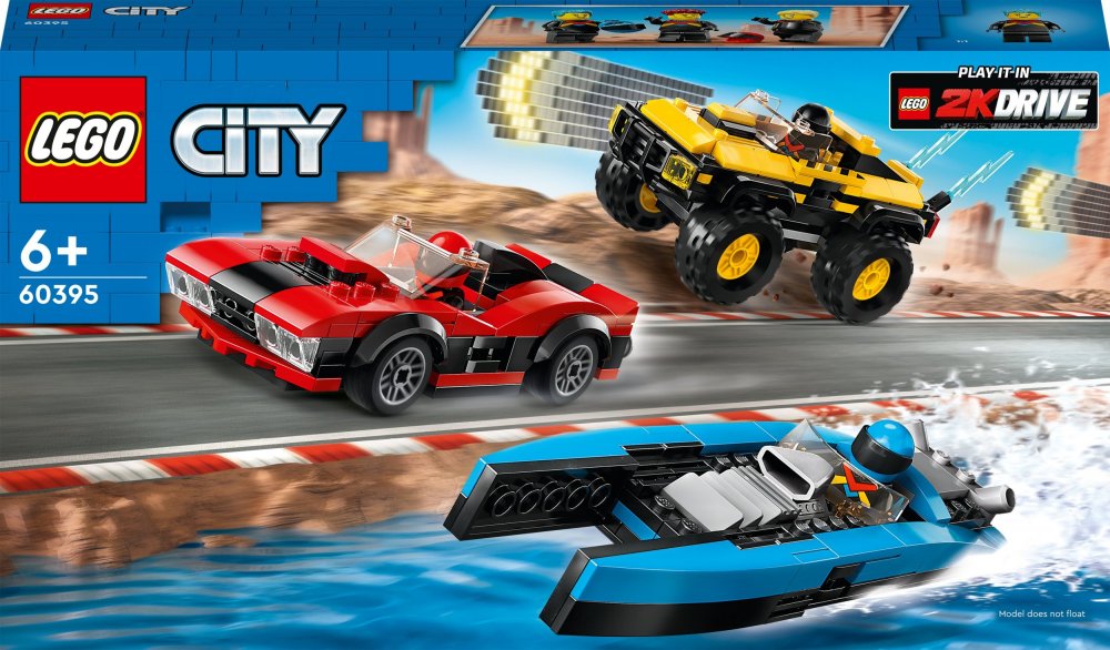 LEGO City Wielki Sada wyścigowy (60395)