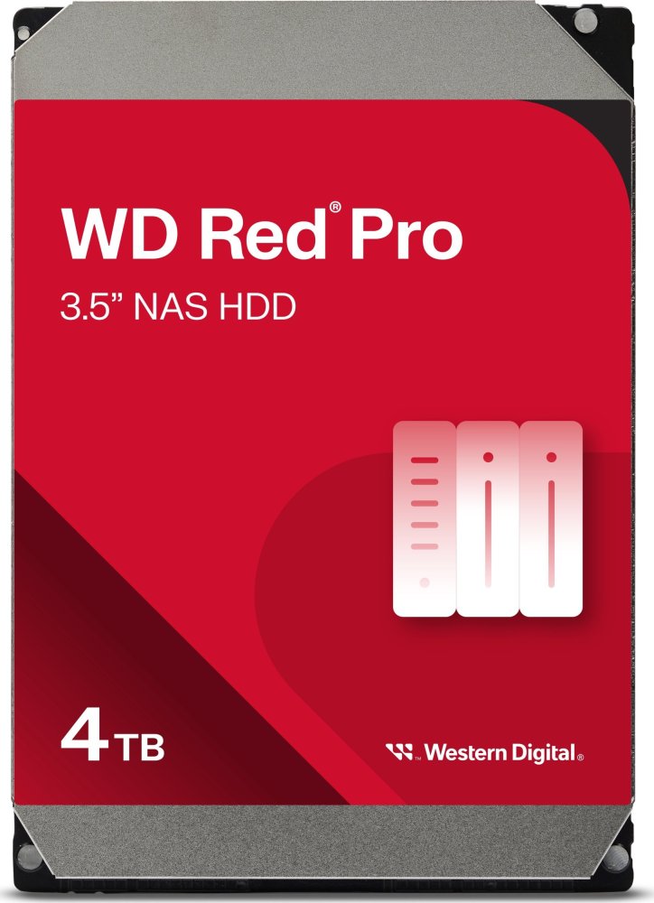 WD Red Pro 4TB 3.5'' SATA III (6 Gb/s)  (WD4005FFBX)