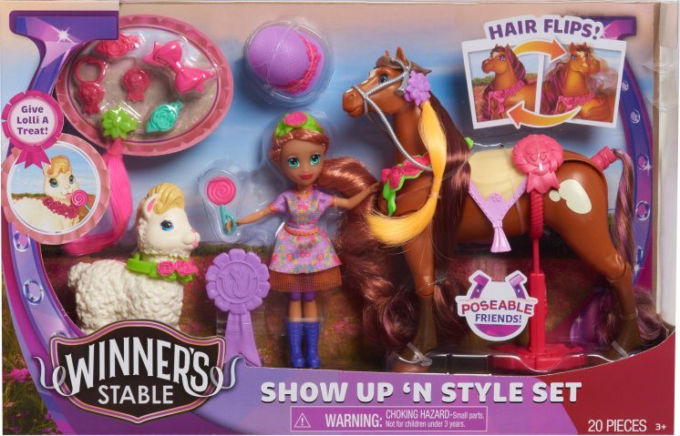 MGA WINNERS STABLE styling set with horse accessories  Show Up N Style, 53180