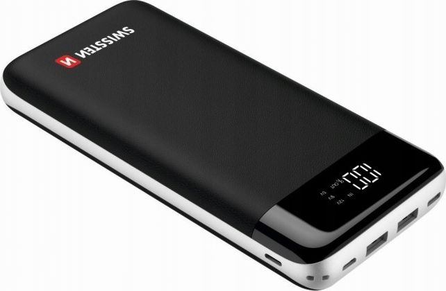 Swissten Black Core 30000mAh Čierny