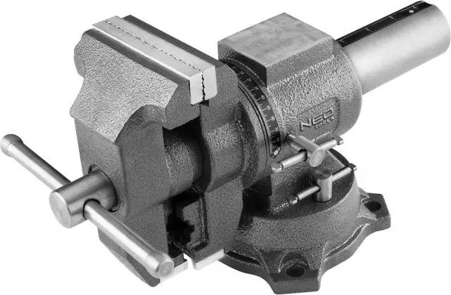 NEO 35-030 Zverák sústružnícky otočný 100 mm