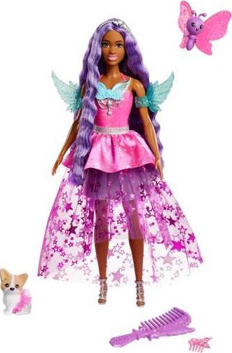 Mattel A Touch of Magic™ Szczypta Magii Barbie „Brooklyn” z długimi włosami  (HLC33)