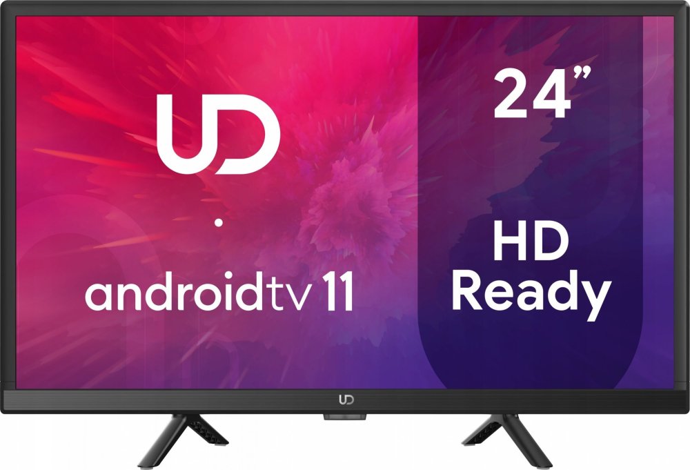 NoName UDTV 24W5210 televízor61 cm (24") HD Smart TV Wi-Fi Čierny 200 cd/m²