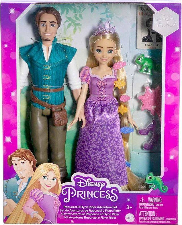 Mattel DISNEY ROSZPUNKA I FLYNN RAJTAN ZEST HLW39 WB4