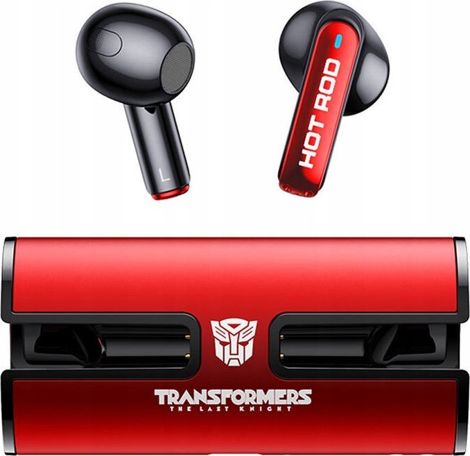 Transformers Słuchawki TWS Transformers TF-T02 (Červené)