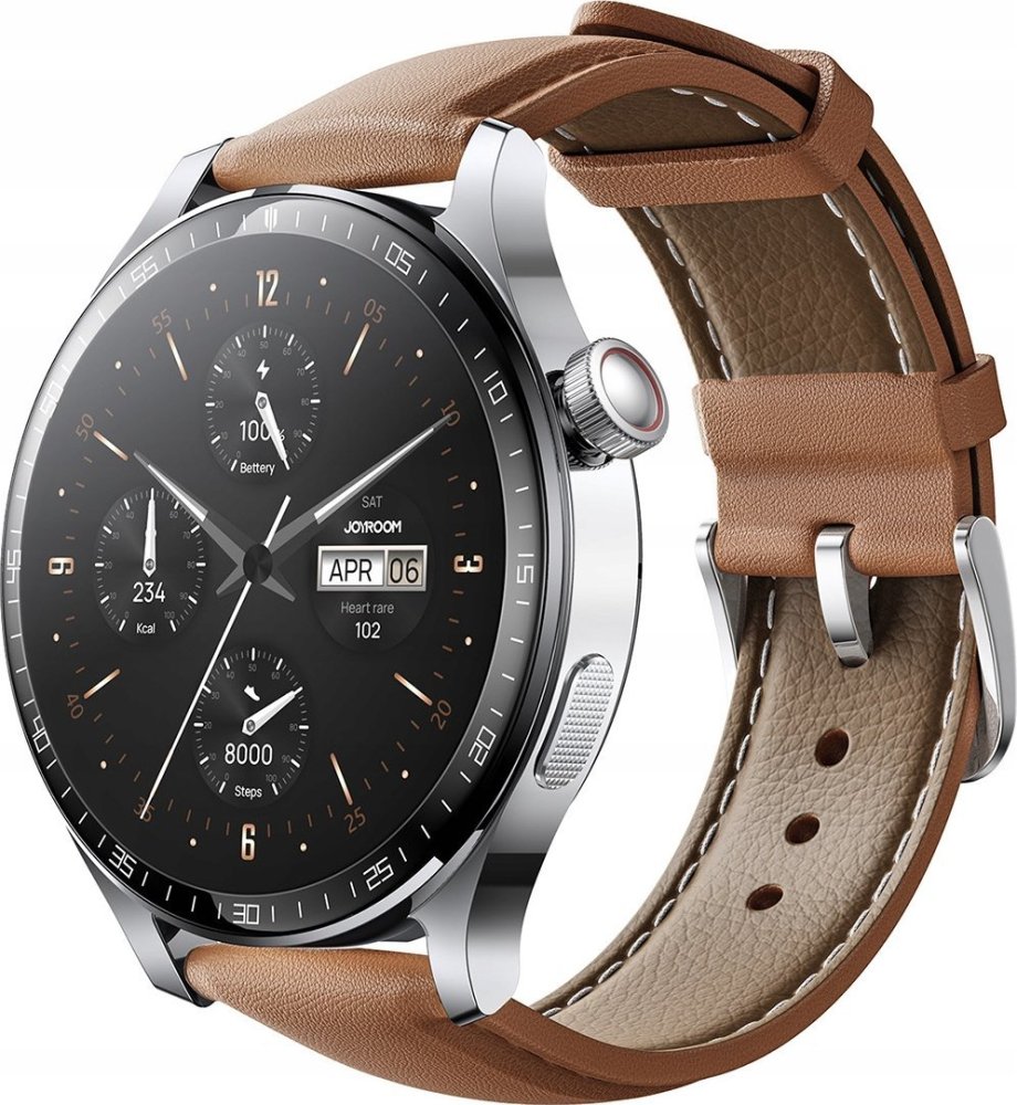 Joyroom Smartwatch Joyroom Classic Series JR-FC2 Pro z funkcją odbierania połączeń strieborný