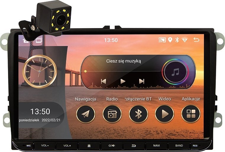 Blow 78-349# Radio blow cp02 2din 9" android/wifi/gps/carplay vw/ skoda/ seat