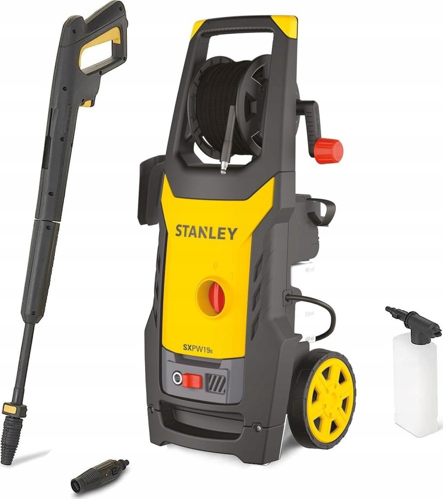 Stanley STANLEY SXPW19B-E High Pressure Washer (1900 W, 150 bar, 440 l/h) | 1900 W | 150 bar | 440 l/h