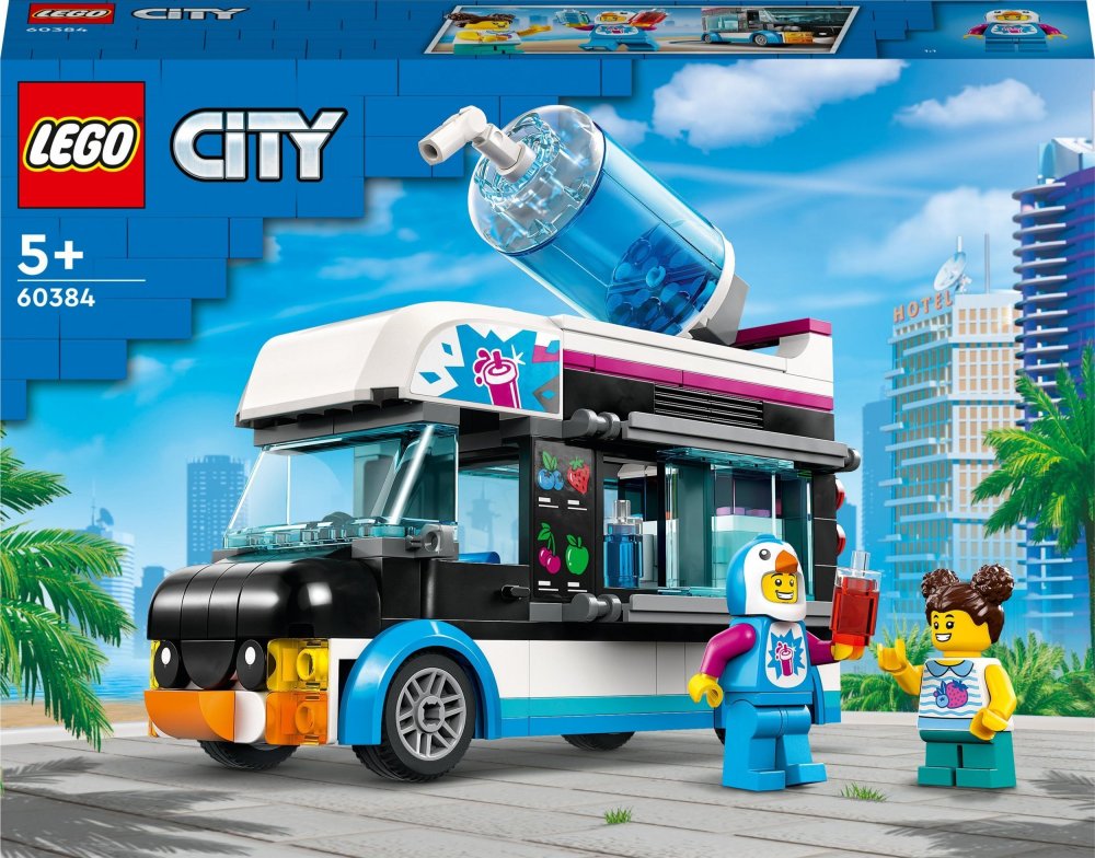 LEGO City Pingwinia furgonetka ze slushem 6ks (60384)