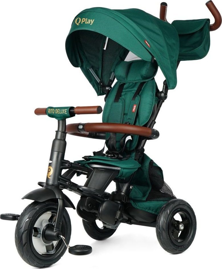 Qplay Qplay Trojkolka Rito Deluxe Rubber Green