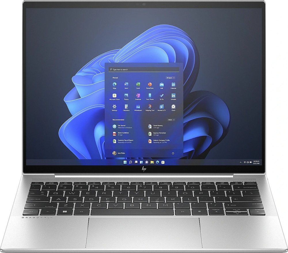 HP Hewlett Packard (HP) HP Dragonfly G4 - i7-1355U, 16GB, 1TB SSD, 13.5 FHD+ 400-nit Touch AG, 4G Modem, FPR, US backlit klaviatūra, Natural Sidabrinis, 68Wh, Win 11 Pro, 3 metai