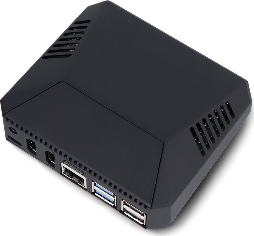 Argon40 Obudowa Argon ONE V3 do Raspberry Pi 5 - z ventilátorem i radiatorem - aluminiowa - Čierna}
