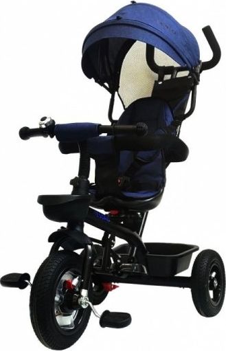 Tesoro Trojkolka BT-10 Čierna rama-Modrý