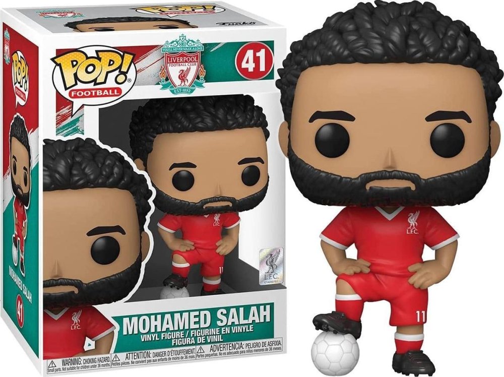 Funko Pop Funko POP Football: Liverpool - Mohamed Salah 41