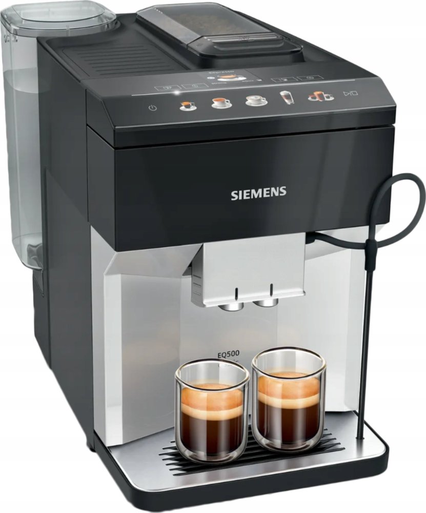 Siemens Siemens EQ.500 TP515R01 Bean to Cup Coffee Machine - Metallic Black